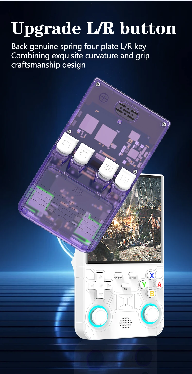 Console rétro R36 Ultra, Émulateur portable 4 pouces, Console 20000 jeux, R36S vs R36 Ultra, Console de poche PSP PS1 – Image 15