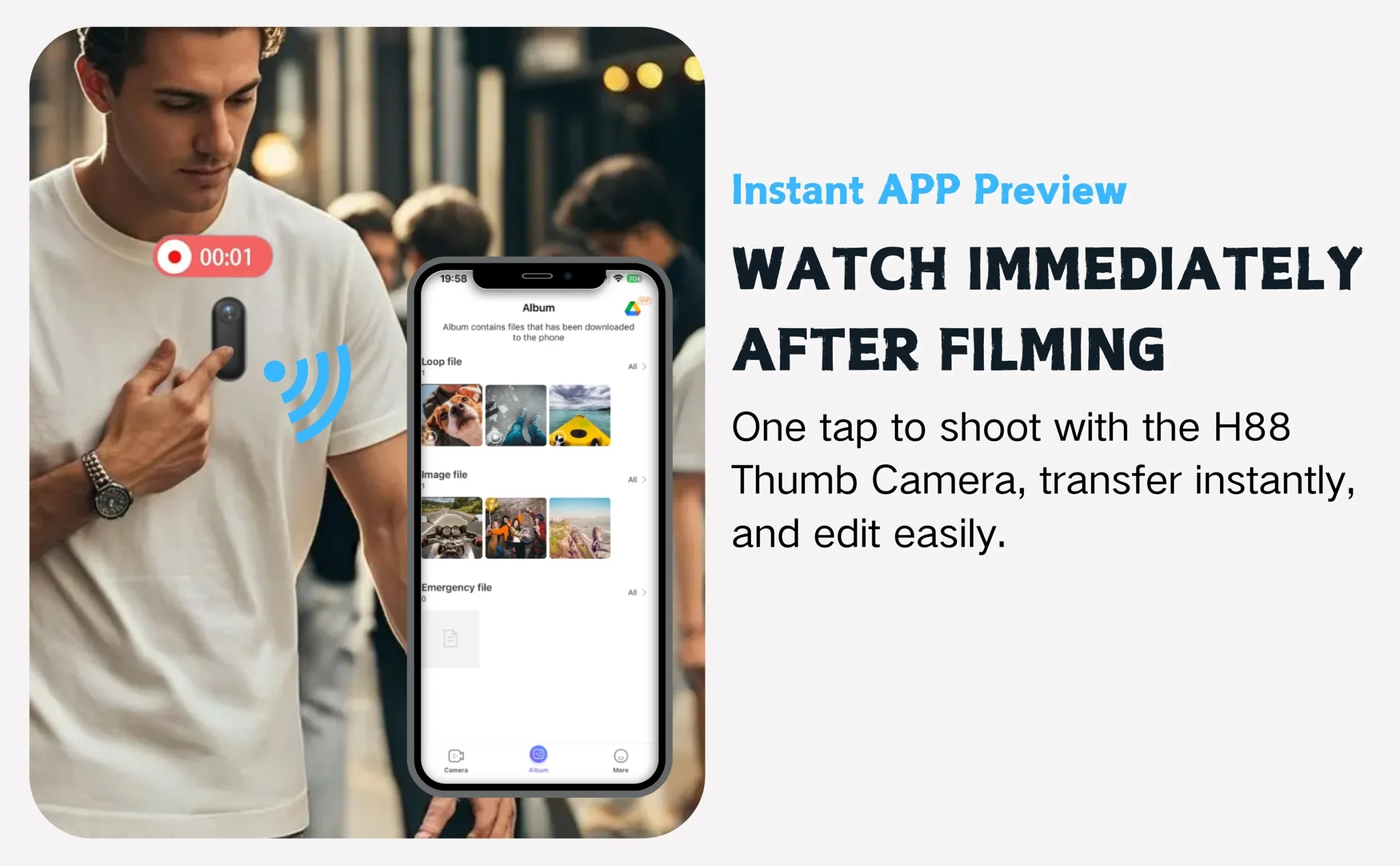 Caméra casque moto 4K, Dashcam vélo 1080P, Mini caméra action sport, Enregistreur vidéo cyclisme, Caméra corporelle police/sécurité – Image 13