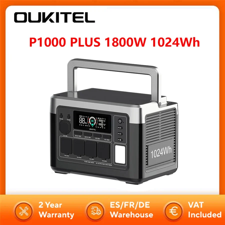 **Oukitel P1000 : 1000Wh d'énergie portable pour ne jamais tomber en panne**