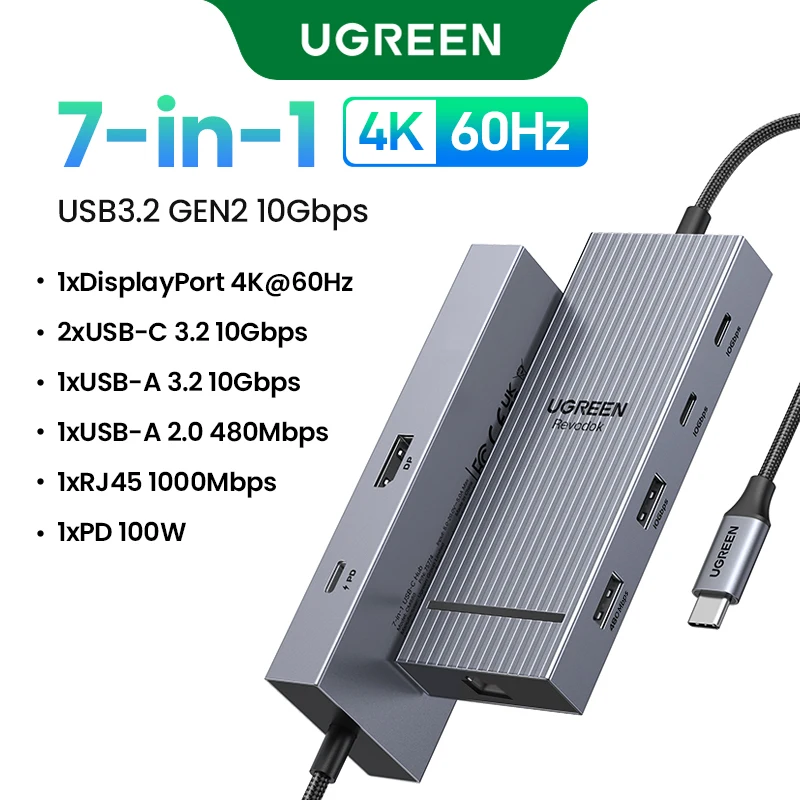 Hub USB-C 4K 60Hz, Adaptateur MacBook Pro M3, Station d'accueil USB-C PD100W, Répartiteur Type C HDMI, Lecteur carte SD USB-C – Image 16