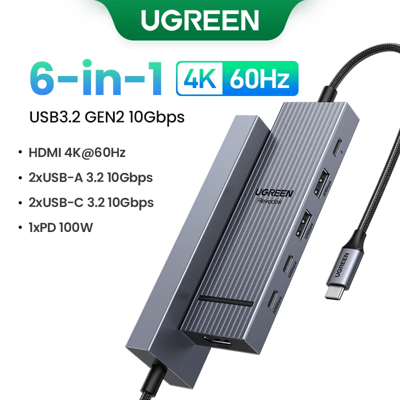 Hub USB-C 4K 60Hz, Adaptateur MacBook Pro M3, Station d'accueil USB-C PD100W, Répartiteur Type C HDMI, Lecteur carte SD USB-C – Image 15