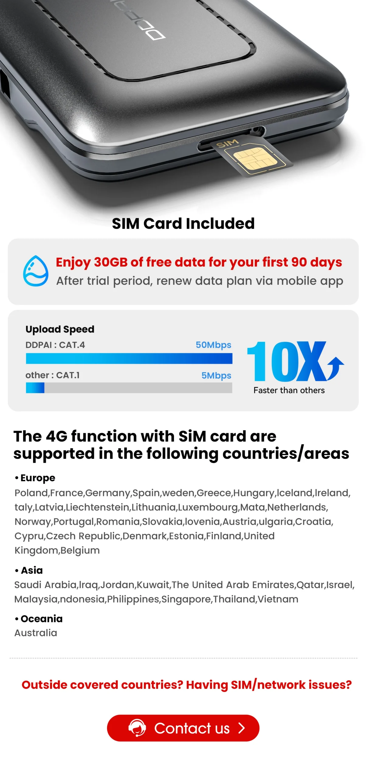 Dashcam 4K Sony Starvis 2, DDPAI Z60 Pro France, Caméra de voiture 4G, Meilleure Dashcam 2025, Vidéo protection voiture – Image 18