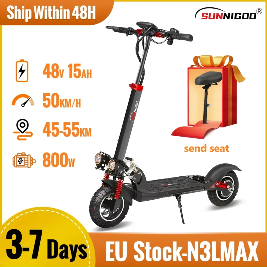 **Trottinette 800W : doublez votre distance sans jamais forcer**