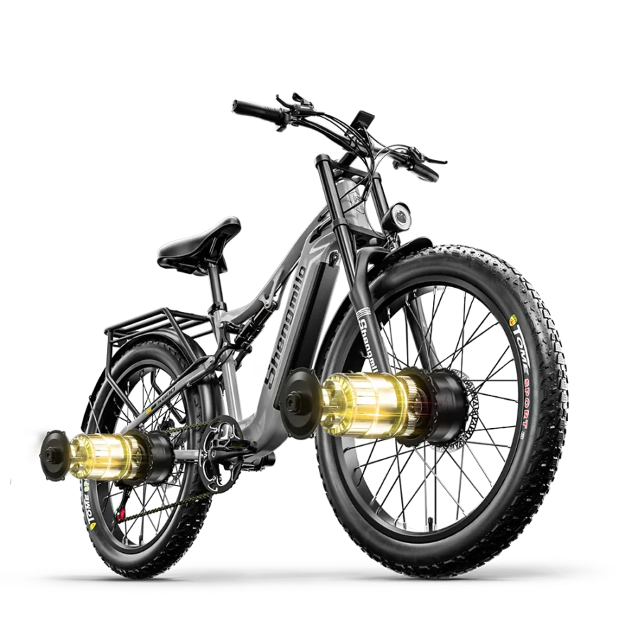**Vélo 2000W : Gravissez N'importe Quelle Côte Sans Jamais Forcer**