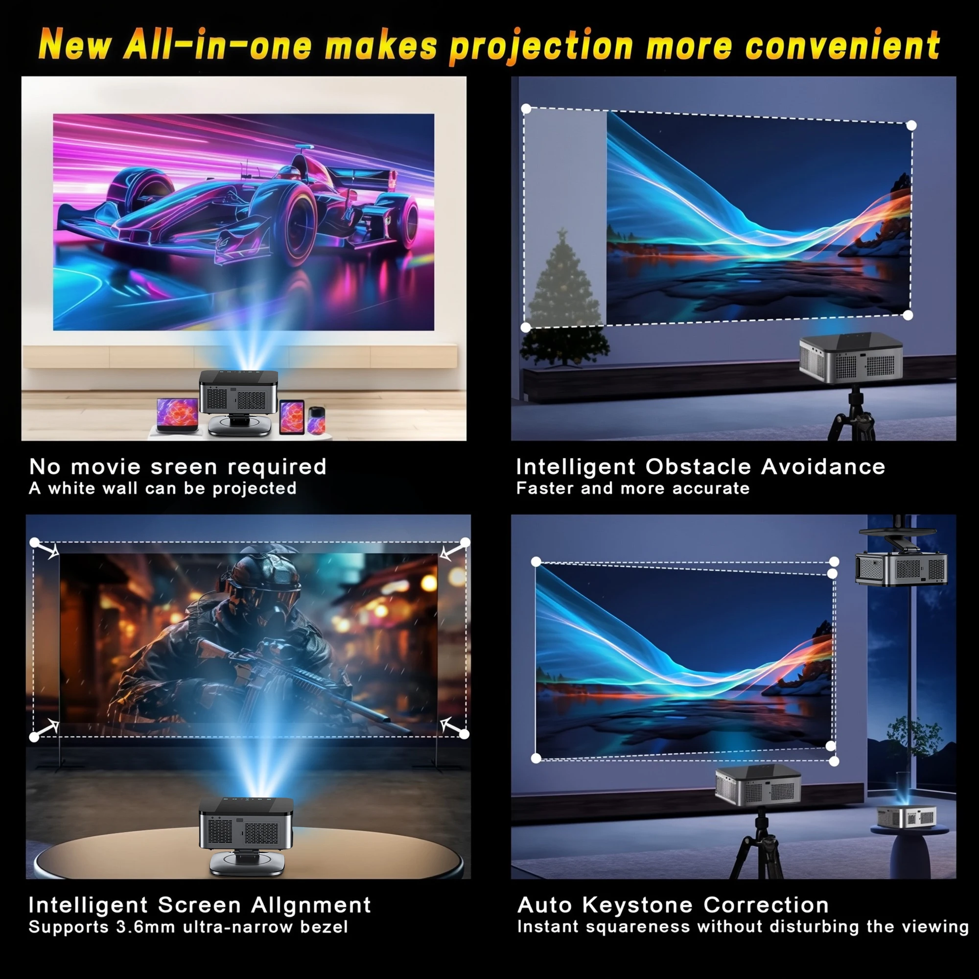 Projecteur Laser Intelligent 4K – Image 5