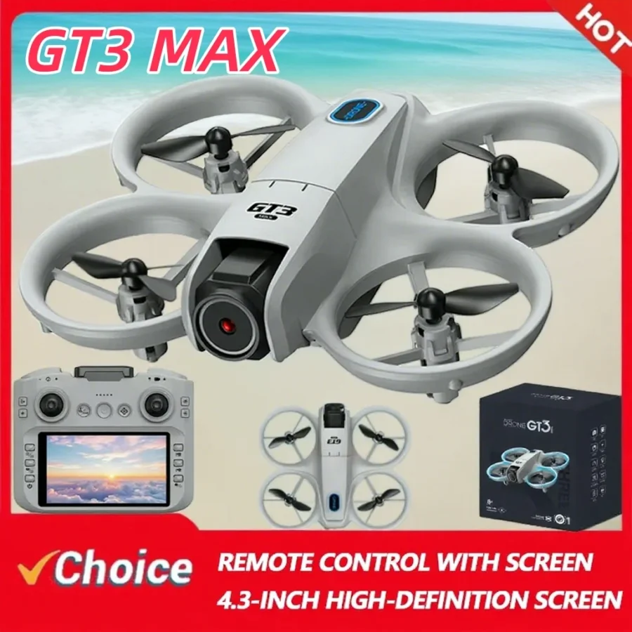 **Drone GT3 MAX : Capturez Chaque Instant en 4K avec une Précision Absolue**