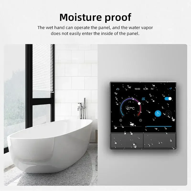 Interrupteur Mural Smart Scene | Écran Tactile – Image 3