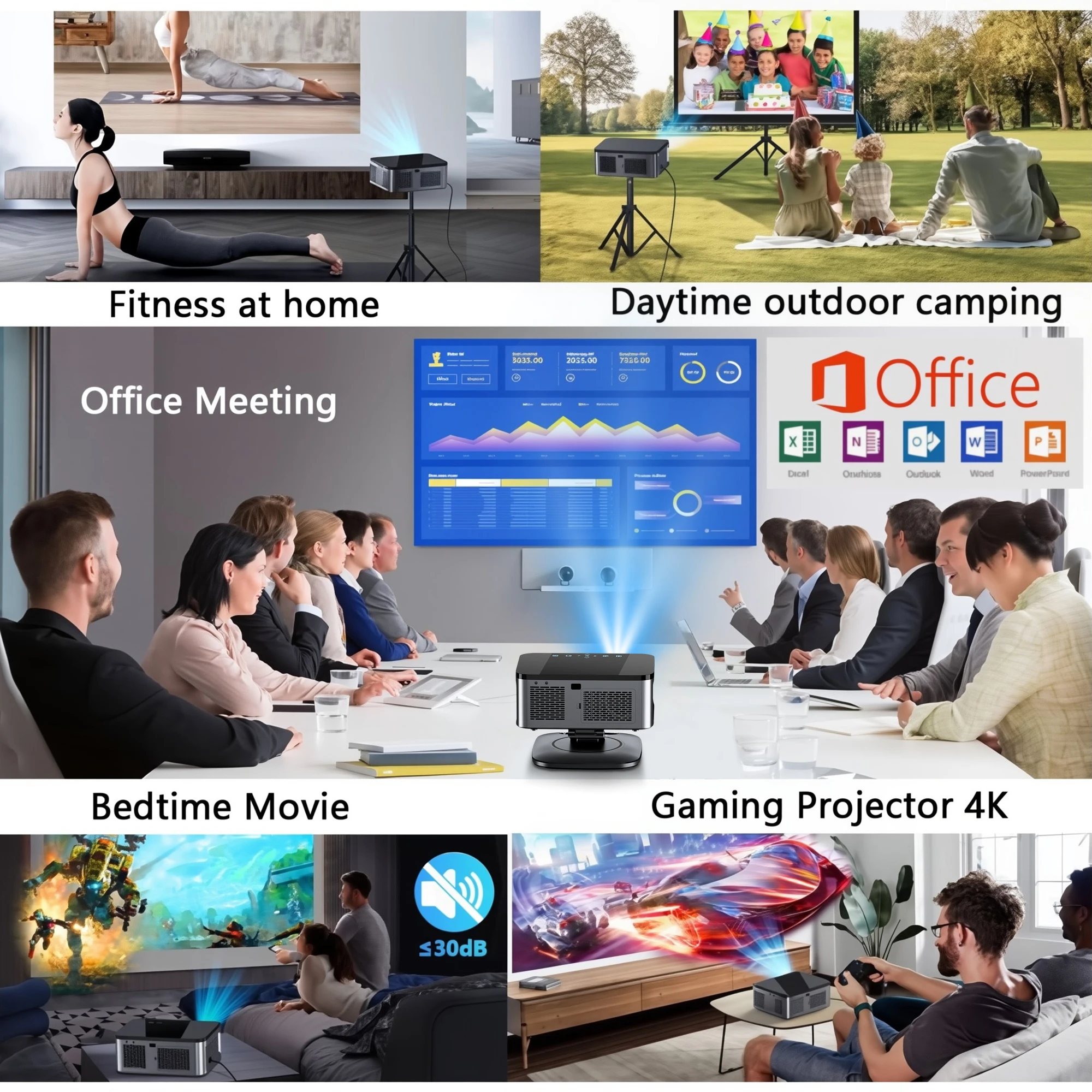 Projecteur Laser Intelligent 4K – Image 6