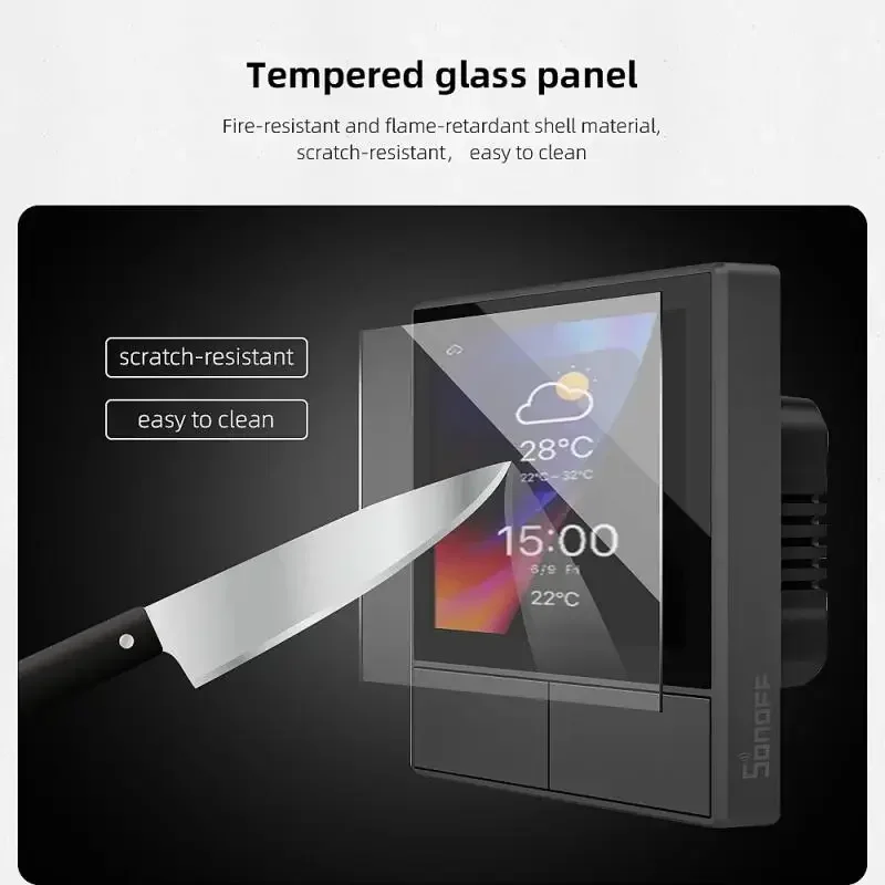 Interrupteur Mural Smart Scene | Écran Tactile – Image 4