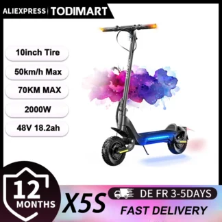 **Conquérez chaque terrain avec la trottinette X5S 🔥**