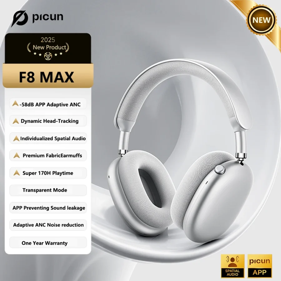 **Picun F8 Pro : Plongez dans un Son 3D et Oubliez le Bruit**