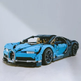 Supercar de Course Bleue